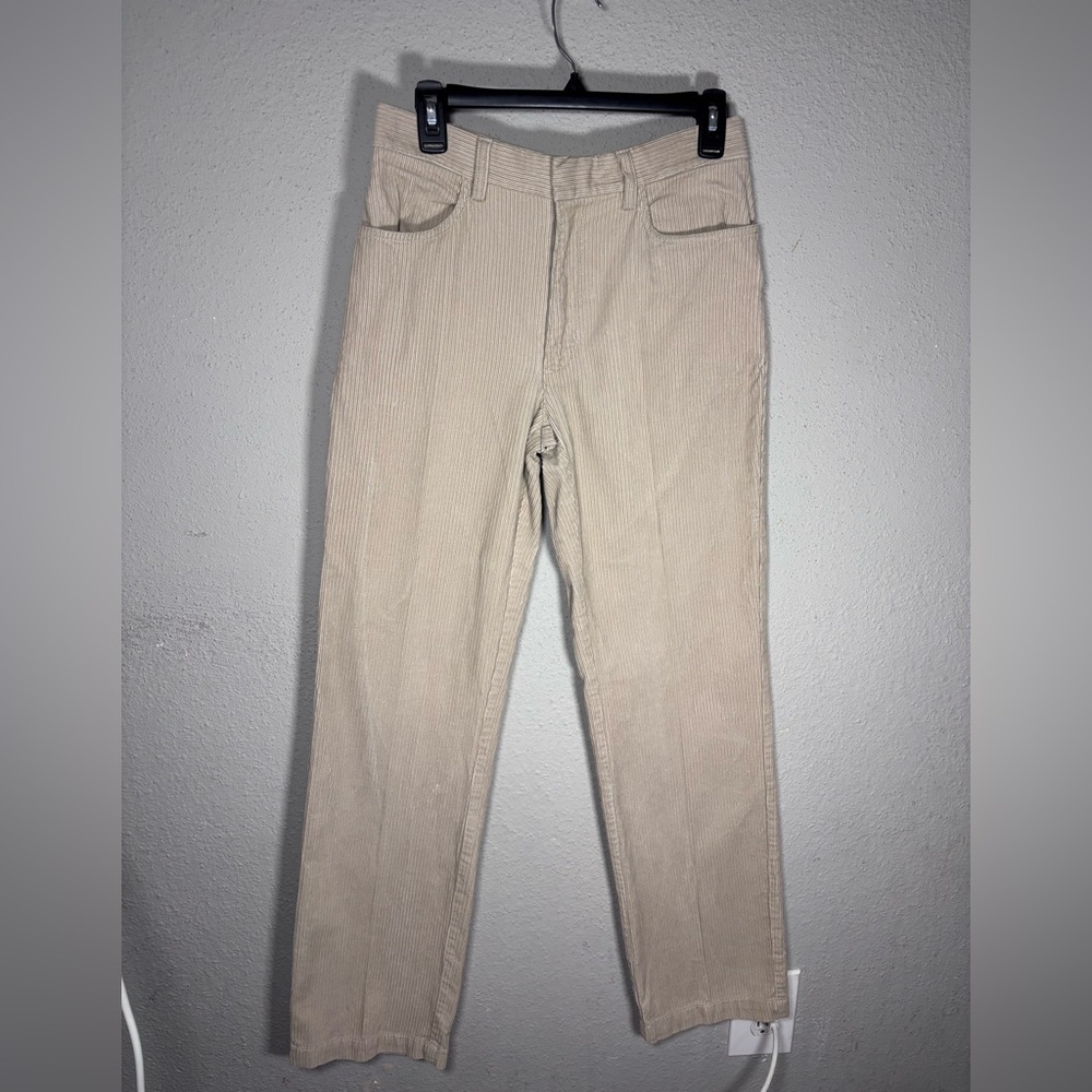 Men's Tan Corduroy Pants